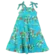 VESTIDO RECORTES FRANZIDOS ALÇAS AMARRAÇÂO PRECOCE M2VT5003