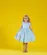 VESTIDO LAÇO OMBRO SAIA ABALOADA PRECOCE MVT4949