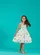VESTIDO LASTEX NA PALA BABADOS PRECOCE M2VT4998