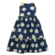 VESTIDO LASTEX LAÇOS COSTAS PRECOCE M2VT5008