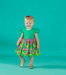 VESTIDO DECOTE CORAÇÃO NAS COSTAS PRECOCE BVT4909