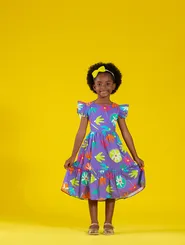 VESTIDO DECOTE ESTAMPA PRECOCE M2VT4999