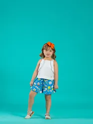 CONJUNTO BLUSA BABADO GODÊ PRECOCE M2CJ4990