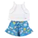 CONJUNTO BLUSA BABADO GODÊ PRECOCE M2CJ4990