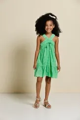 VESTIDO VOILL LAISE ALÇA POAH NOAH 52538