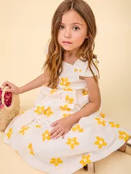 VESTIDO ESTAMPA FLOR ANIME N4253