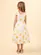 VESTIDO ESTAMPA FLOR ANIME N4253