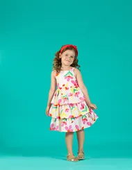VESTIDO TRÊS MARIAS FLOR POR ONDE PRECOCE M2VT5001