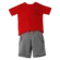 CONJUNTO BLUSA COM BERMUDA MOLETOM PRECOCE MCO5082