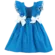 VESTIDO DECOTE COM LAÇOS COSTAS PRECOCE MVT4970