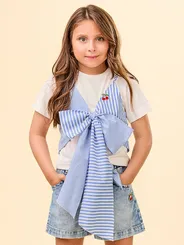 BLUSA COM REGATA DETALHE LAÇOS ANIME N4081