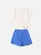 CONJUNTO BLUSA COM SHORT SAIA ANIME N4413