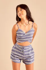 CROPPED LISTRADO DENIN YOBOH! 04014633