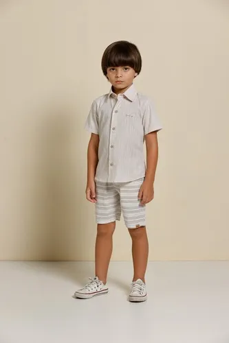 CONJUNTO CAMISA COM BERMUDA BANANA DANGER 52247