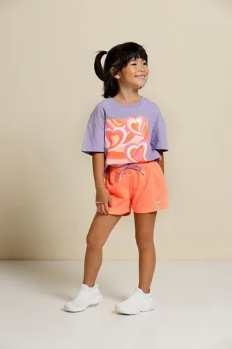 CONJUNTO BLUSA COM SHORT MOLETINHO HEART POAH NOAH 52620