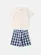 CONJUNTO BLUSA COM SHORT SAIA XADREZ ANIMÊ N4414