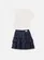 CONJUNTO CAMISETA COM SAIA TULE ANIMÊ N4462