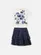CONJUNTO CAMISETA COM SAIA TULE ANIMÊ N4462