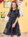 VESTIDO LAÇO TULE POA ANIMÊ N4435
