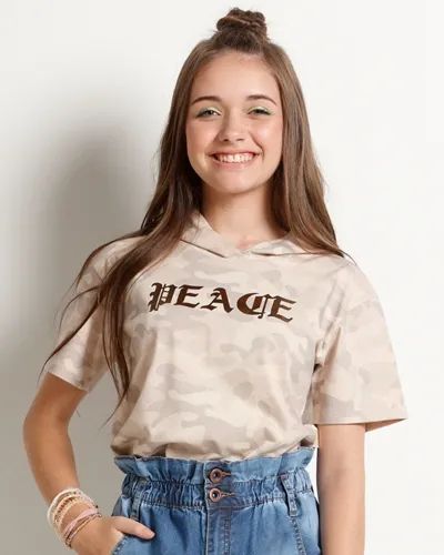 BLUSA CROPPED OVER GELO BEGE POAH NOAH - 44825