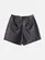 SHORT SAIA EM COURO ASSIMÉTRICO AUTHORIA R4586