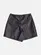 SHORT SAIA EM COURO ASSIMÉTRICO AUTHORIA R4586