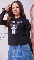 TSHIRT KUROMI AUTHORIA R5348