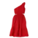 VESTIDO UM OMBRO SÓ COM AMARRAÇÃO PRECOCE LVT5137