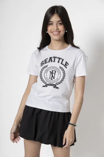 TEE SHIRT SLIM SEATTLE POAH NOAH 53721