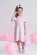 VESTIDO TRICOT XADREX SILLHOUTTE BARBIE CRISTAIS PITUCHINHUS 40008