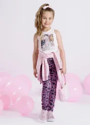 LEGGING LIGHT BARBIE X PITUCHINHUS 40015