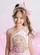 BLUSA RIBANA UM OMBRO SÓ BARBIE LAÇO TULE PITUCHINHUS 40025