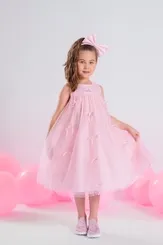 VESTIDO TULE MINI LACINHOS BARBIE PITUCHINHUS 40034