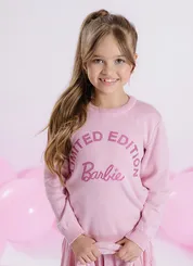 BLUSA TRICOT BARBIE LIMITED EDITION CRISTAL PITUCHINHUS 40045