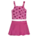 CONJUNTO BLUSA ALÇA E SHORT SAIA PRECOCE LCJ5405