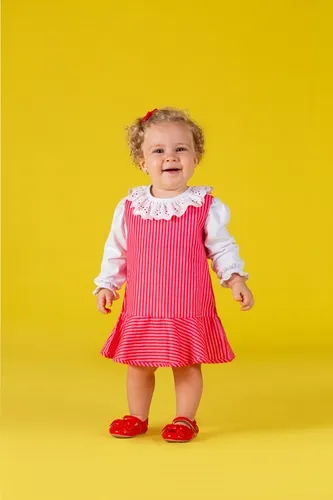 CONJUNTO VESTIDO EVASÊ E BODY PRECOCE BCJ5286