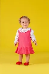 CONJUNTO VESTIDO EVASÊ E BODY PRECOCE BCJ5286