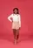 CONJUNTO BLUSA COM RECORTES E SHORT SAIA PRECOCE LCJ5411