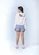 SHORT SAIA TRANSPASSE DENIM AUTHORIA R5024