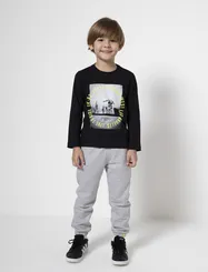 CONJUNTO CAMISETA MOLETINHO BANANA DANGER 53200