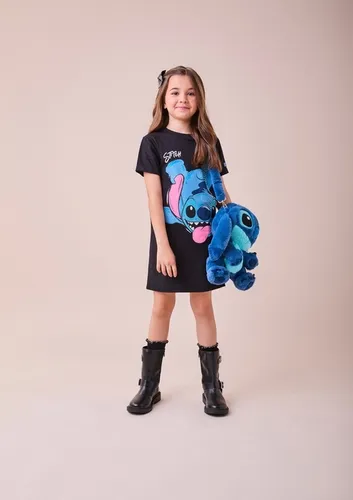 VESTIDO LICENCIADO DISNEY STITCH ANIMÊ N4692