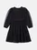 VESTIDO ML COM MANGAS EM TULE ANIMÊ N5129