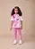 CONJUNTO BLUSA MC E LEGGING MINNIE ANIMÊ P6061