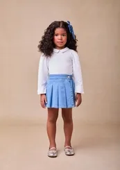 SHORT SAIA TECIDO BRILHO PETIT ANIMÊ P5958