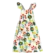 VESTIDO ALÇA BABADINHO E LASTEX COSTAS PRECOCE M2VT5384