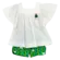 CONJUNTO BLUSA AMPLA E SHORT COM REVEL BRÓCOLIS PRECOCE M2CJ5363