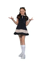 VESTIDO COM SHORT KIDS LORENA SPORT BORD SIRI 40912