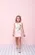 SAIA SHORT COLOR ROSA BORDADOS