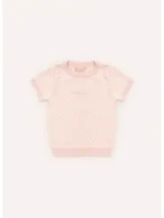 BLUSA TRICOT MC MINI CORAÇÕES PITUCHINHUS 28637