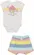 CONJUNTO SHORT E SAIA